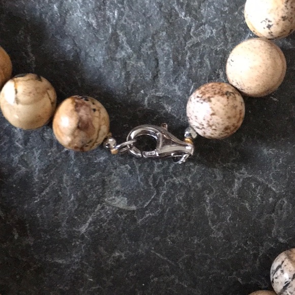 Jasper bead neckpiece - Picture 4 of 5